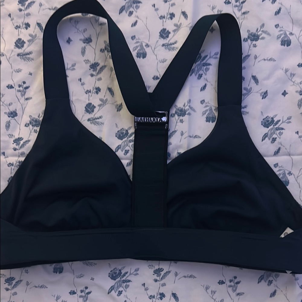 Athleta Blue Bra with Wide Straps - Picture 4 of 4